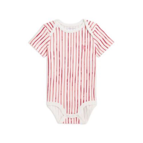 Boys' Striped Cotton Jersey Bodysuit - Baby