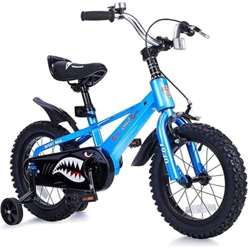Kids Bike for Boys Ages 3-7, 14-16 Inch Bicycle with Training Wheels, Easy to Assemble, Safe Ride, Vibrant Colors, for Beginner Riders