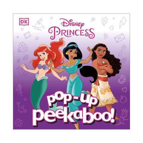 Pop-Up Peekaboo! Disney Princess - by DK (Board Book)