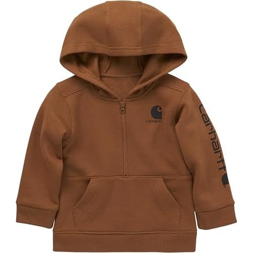 Carhartt Kid's CA6273 Long-Sleeve Half-Zip Sweatshirt - Boys