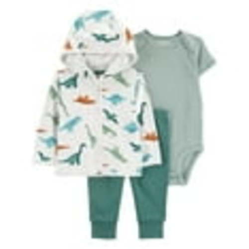 Carter's Child of Mine Baby Boy Cardigan Outfit Set, 3-Piece Sizes,Newborn-24 Months