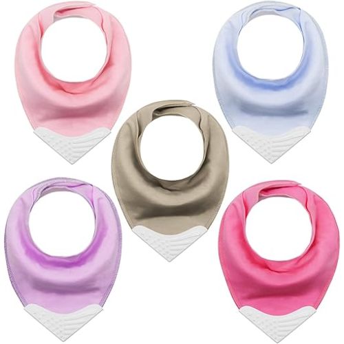 Giftty Baby Teething Bibs Set