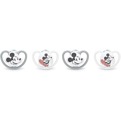 NUK Space Mickey Mouse Pacifiers (Pack of 2)
