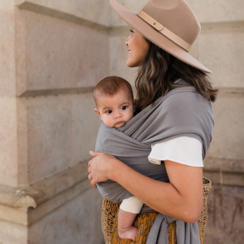 Boba Baby Wrap Carrier - Grey