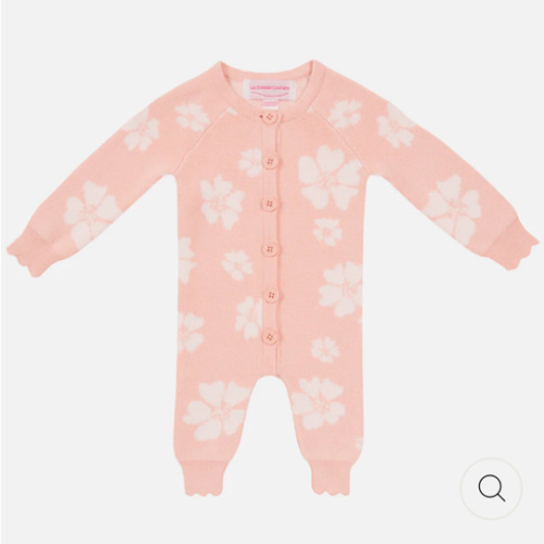 Knitted Louie Romper - Posy