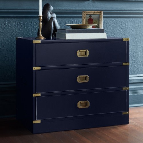 Campaign 3-Drawer Nightstand (30")