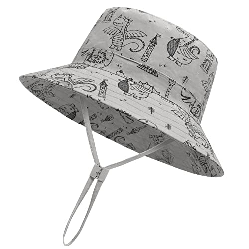 Baby Sun Hat Baby Boy Hats Toddler Hat UPF 50+ Bucket Hat for Baby Girls Infant Beach Hat with Wide Brim Kids Caps