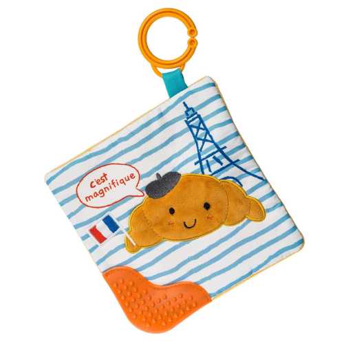 Sweet Soothie Croissant Crinkle Teether
