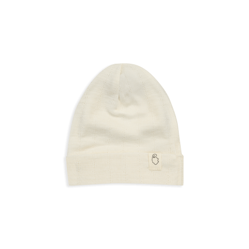 Newborn merino wool/silk pointelle hat - $12.99 - Dilling