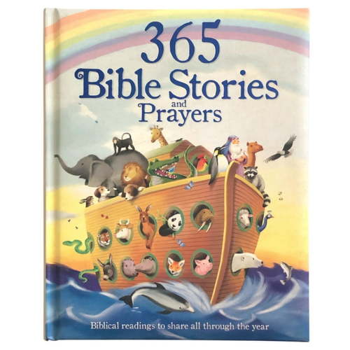 365 Bible Stories and Prayers: Biblical Readings to Share All Through the Year (Reissue)(Hardcover)