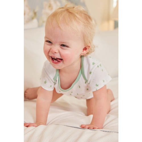 LAKE | Baby | Pima Cotton Pajamas | English Rose Baby Bodysuit Bundle
