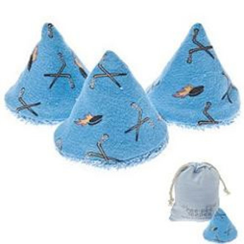 Pee-pee Teepee for the sprinkling wee-wee - Hockey 5 pack in celephane - For Moms