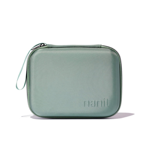Nanit Travel Case – Protective Hard Shell Carrying Case Pro Baby Monitor and Multi-Stand Travel Accessory, Green