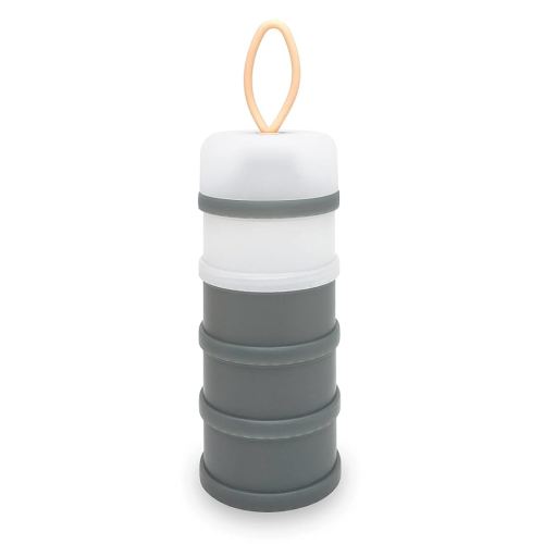 Baby Formula Container, Formula Dispenser, Portable Milk Powder Dispenser Container, Baby Feeding Travel Storage Container, Non-Spill Stackable Baby Snack Storage Container, BPA Free, 4 Layers