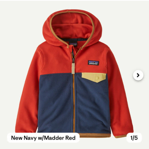 Patagonia Baby Micro D® Snap-T® Fleece Jacket