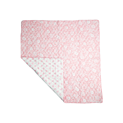 Blooms Petunia Polka Dot Baby Blanket