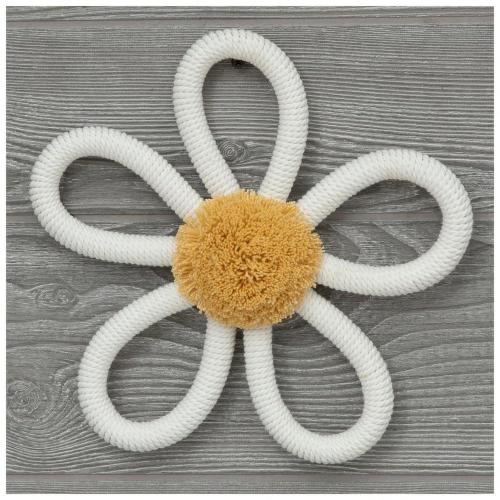 Wrapped Flower Wall Decor