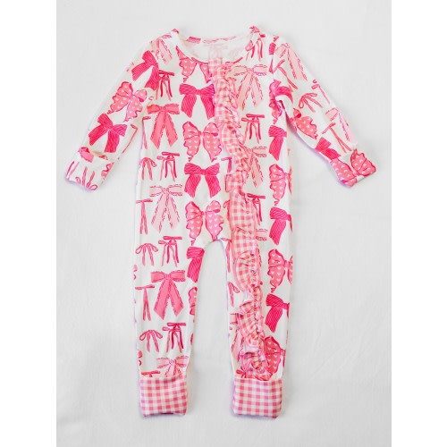 Cloud Layette - Pretty Pink Bows