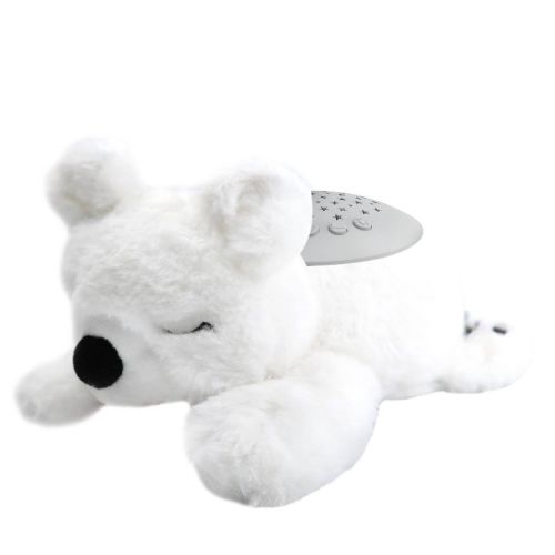Pure Enrichment PureBaby Sound Sleepers Portable Sound Machine & Star Projector - Bear: Nature Sounds, White Noise, Heartbeat, Battery Powered