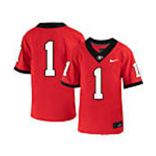 Nike Toddler Georgia Bulldogs #1 Red Untouchable Game Football Jersey | Dick's Sporting Goods