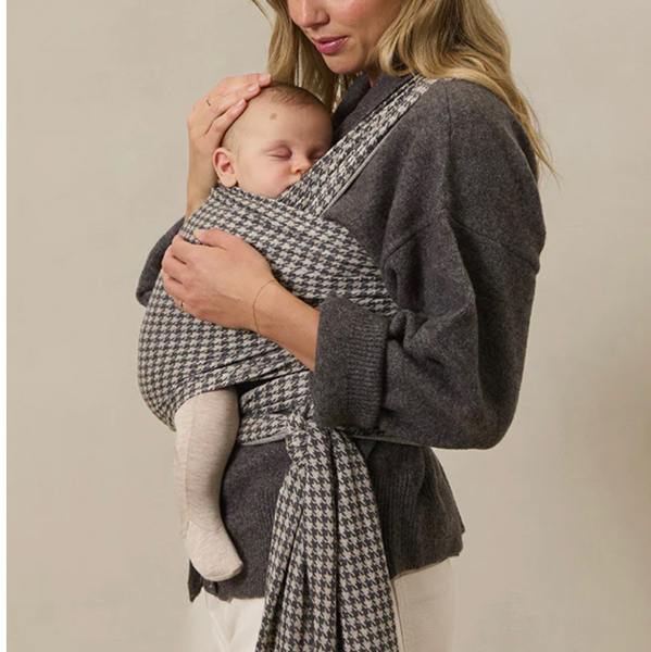 Stormy Houndstooth Wrap