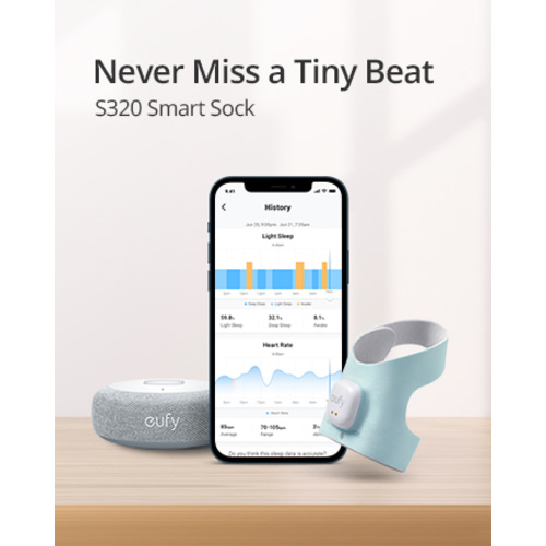 Eufy Baby Smart Sock Baby Monitor