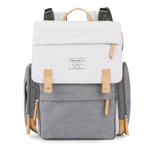 Eddie Bauer Cascade Back Pack Diaper Bag - Black/gray