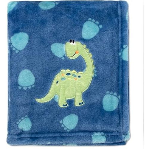 Plush Fleece Throw and Receiving Baby Blankets for Boys and Girls 30x36
