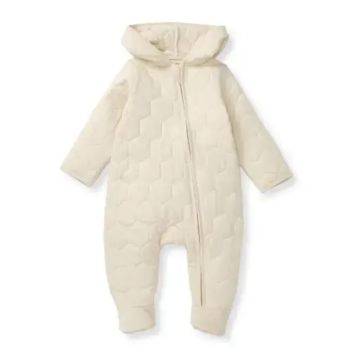 0-3 M Organic Cotton Honeycomb Quilted Bunting – Burt's Bees Baby