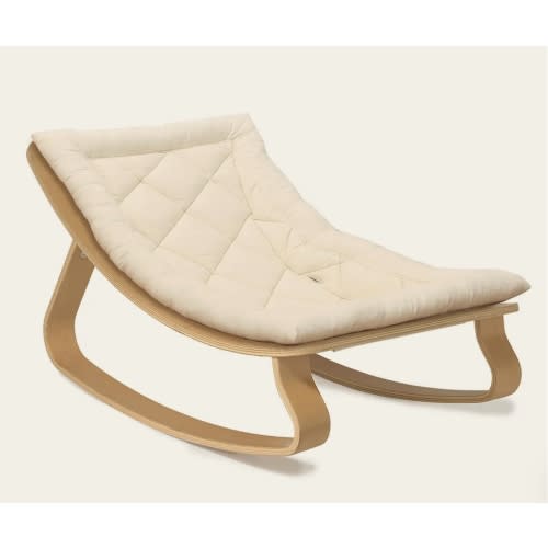 LEVO Baby Rocker in natural wood – Charlie Crane Paris