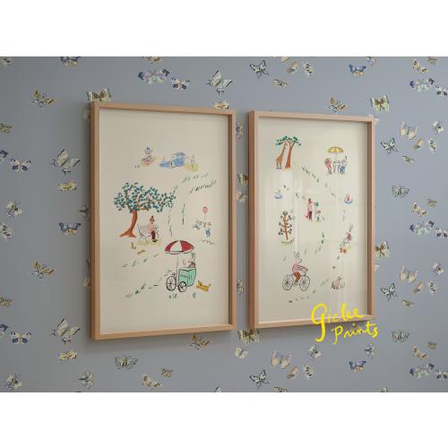 Parks Giclee Print Bundle | Bemelman Inspired Museum Quality Wall Art