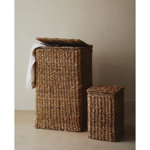 Zara - BRAIDED LAUNDRY HAMPER