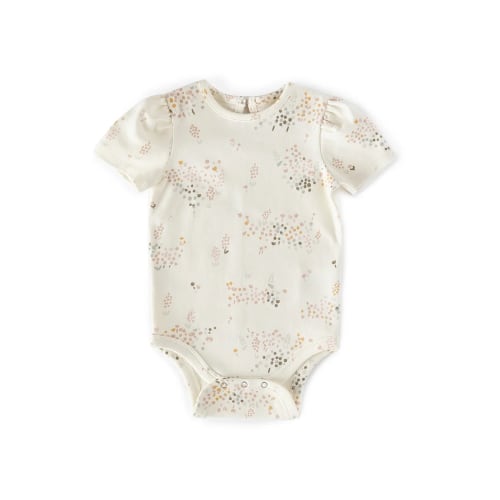 Short Sleeve Puff One-Piece - Pehr