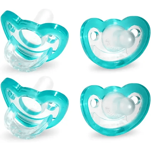 RAZBABY JollyPop Baby Pacifier Newborn, 3m+ (Teal, 4)