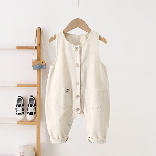 Baby Basic Bear Fashionable Overalls