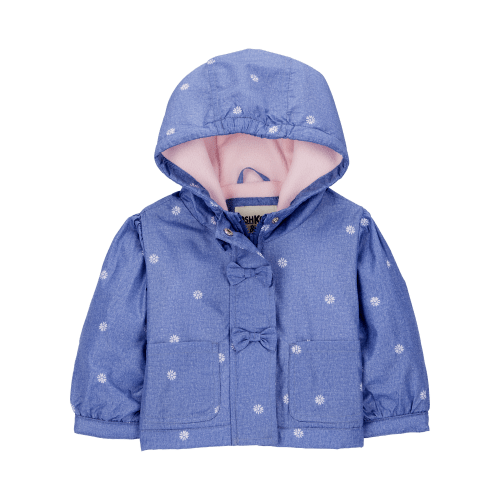 Baby Daisy-Print Chambray Jacket - Blue - OshKosh | Carter's