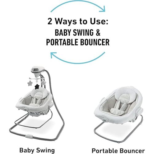 Graco DuetConnect LX Seat & Bouncer, Redmond