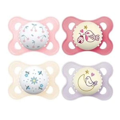 Original + Night 4-Pack, 0-6M, Girl