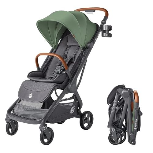 Ergobaby Metro 3 Deluxe Travel Stroller in Willow Green