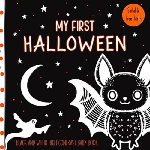 My First Halloween: High contrast baby book for new borns, full of halloween images