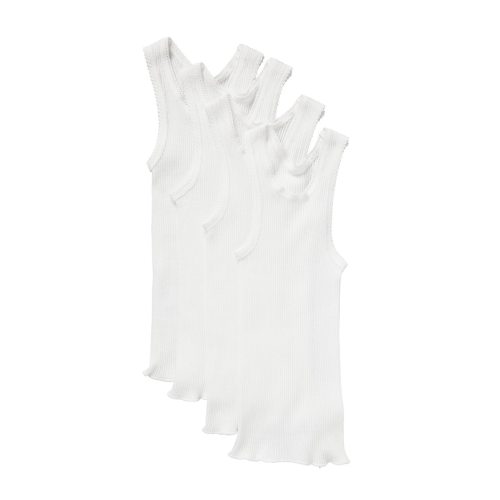 BONDS Baby Vest 4 Pack | BYLV | White