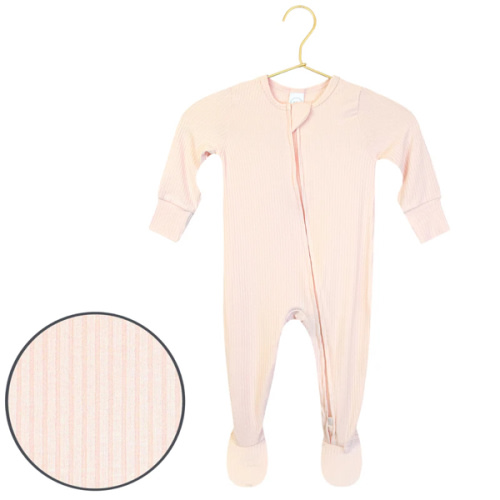Rosie Ribbed Zipper Footies – Lou Lou & Company