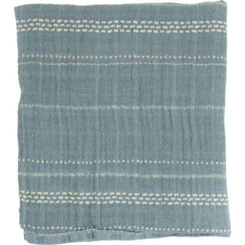 Organic Cotton Muslin Swaddle Blanket - Stillwater Stitch