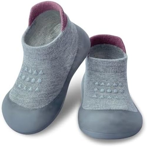 Baby Sock Shoes Boys Girls First Walking Shoes Non-Slip Slippers Soft Sole Sneakers Toddler Infant Babygirl