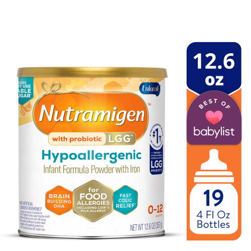 Nutramigen Hypoallergenic Infant Formula with Enflora LGG - Powder, 12.6 oz Can