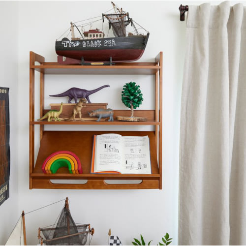 Mid-Century Wall Shelf (24")
