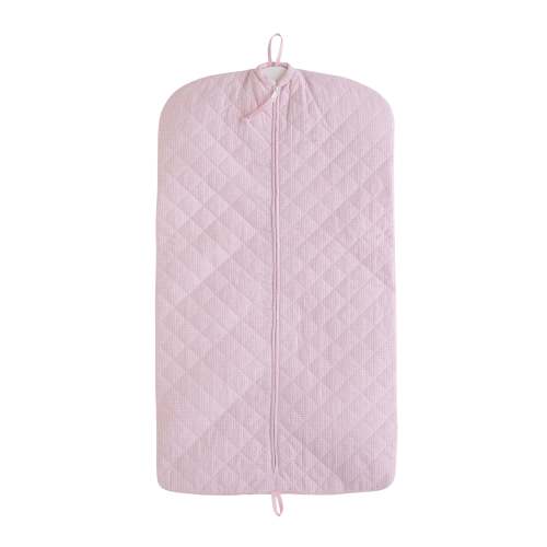 Quilted Luggage - Light Pink Garment Bag