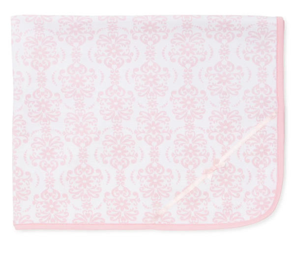 Damask Receiving Blanket