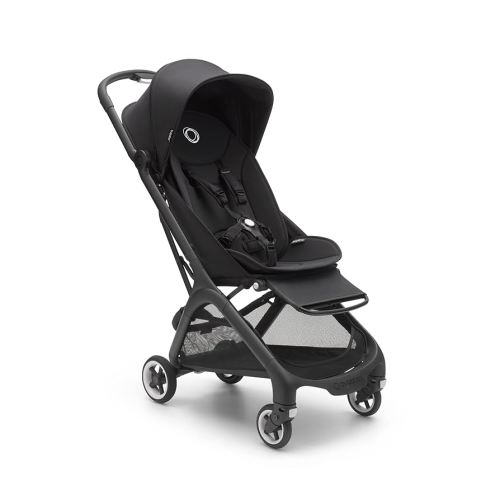 Bugaboo Butterfly - 1 Second Fold Ultra-Compact Stroller - Lightweight & Compact - Great for Travel - Midnight Black