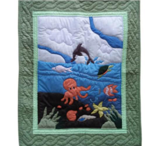 Baby Blanket - Ocean Friends - DBI Hawaii